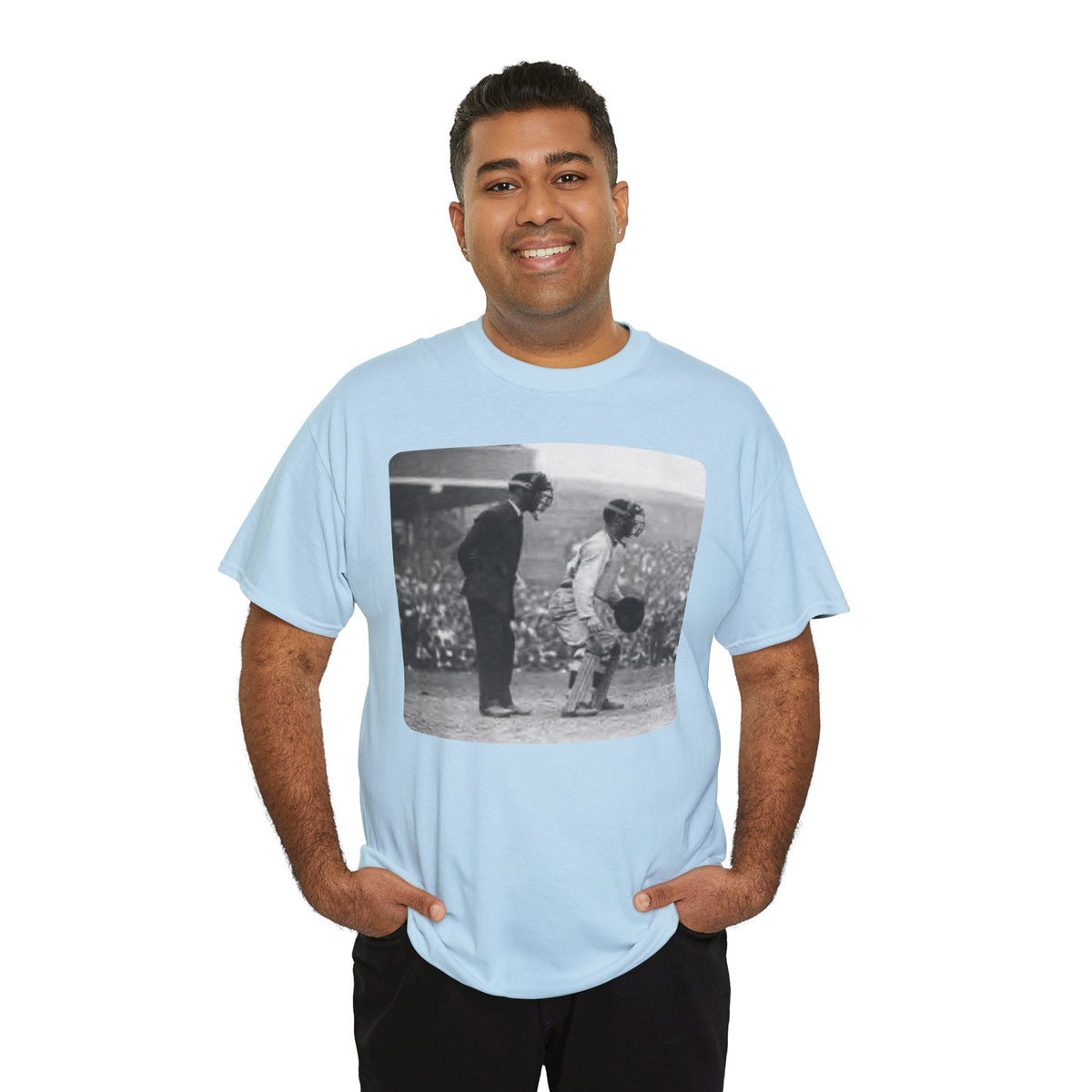 Vintage Baseball Photo T-Shirt – Classic Retro Sports Graphic Tee
