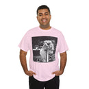 Vintage Baseball Photo T-Shirt – Classic Kneeling Player Graphic Tee